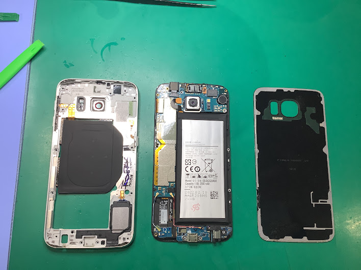 Galaxy S6のバッテリー交換ならデータをそのまま・最短即日修理のスマホ修理工房西八王子店にご相談ください！